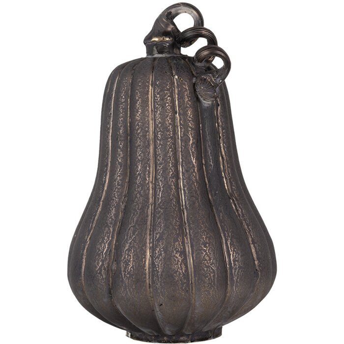 Clayre & Eef 6GL4543 Decoratie Pompoen Grijs Ø 17x27 cm