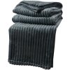 Clayre & Eef KT060.158G Plaid 180x200 cm Donkergrijs