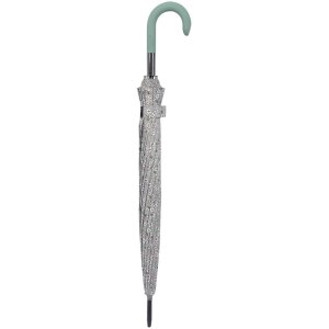 Juleeze JZUM0075GR Paraplu bloemenpatroon groen 60 cm