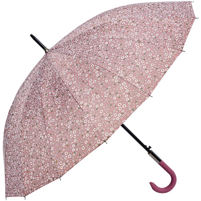 Juleeze JZUM0075P Paraplu 60 cm roze bloemenpatroon