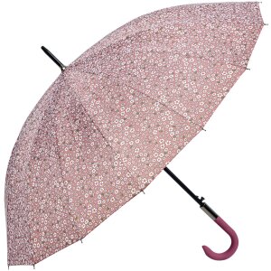 Juleeze JZUM0075P Paraplu 60 cm roze bloemenpatroon