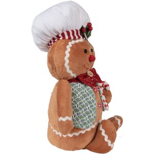 Clayre & Eef 65583 Decoratie peperkoekman 19x14x35 cm