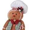 Clayre & Eef 65583 Decoratie peperkoekman 19x14x35 cm