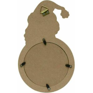 Deknudt S66FK1 kerstdecoratie houten kerstman natuur