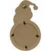 Deknudt S66FK1 kerstdecoratie houten kerstman natuur