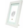Deknudt S66KF1 Wit houten fotolijst met passe-partout 30x30 cm 40x40 cm