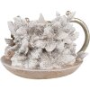 Clayre & Eef 6PR4164 Kandelaar Engel LED 14x13x10 cm