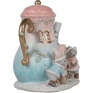 Clayre & Eef 6PR4218 Decoratie Muis Familie LED...
