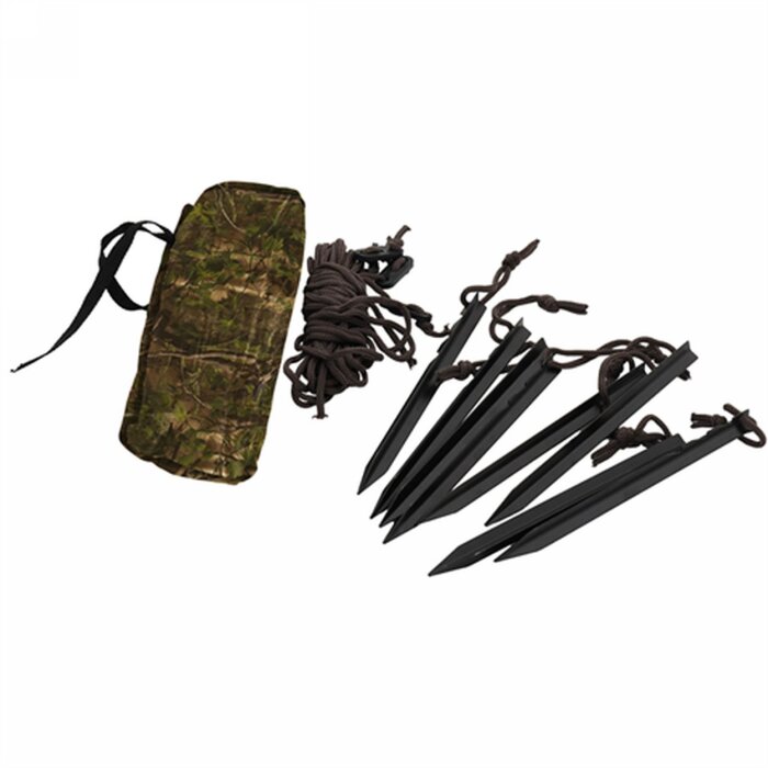 Buteo Photo Gear tas met haringen en touwen Groen