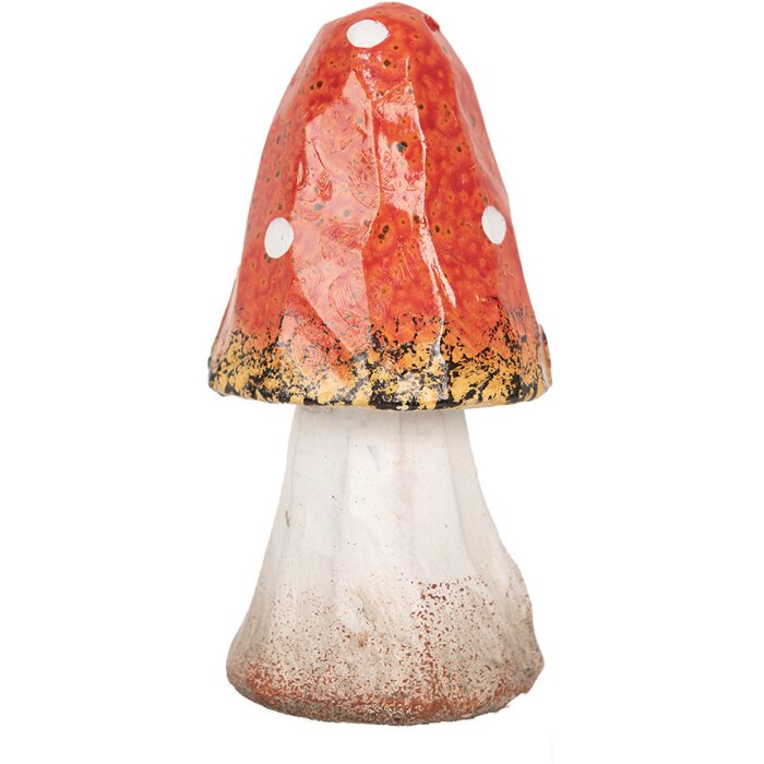 Clayre & Eef 6CE1750 Decoratie Paddenstoel Ø 6x11 cm