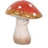 Clayre & Eef 6CE1753 Decoratie Paddenstoel 13x13x15 cm