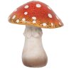 Clayre & Eef 6CE1755 Decoratie Paddenstoel 18x17x21 cm