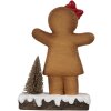 Clayre & Eef 6CE1773 Decoratie peperkoekman 15x7x21 cm