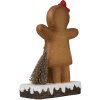 Clayre & Eef 6CE1773 Decoratie peperkoekman 15x7x21 cm