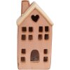 Clayre & Eef 6CE1796 Decoratiehuisje met LED 8x6x15 cm