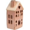 Clayre & Eef 6CE1796 Decoratiehuisje met LED 8x6x15 cm