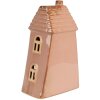 Clayre & Eef 6CE1841 Decoratiehuisje met LED 10x6x16 cm