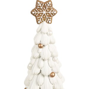 Clayre & Eef 6PR4246 Decoratie kerstboom Ø 13x26 cm
