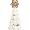 Clayre & Eef 6PR4246 Decoratie kerstboom Ø 13x26 cm