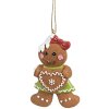 Clayre & Eef 6PR4331 Decoratiehanger Peperkoekman 5x1x8 cm