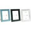 Deknudt S67UF Houten Portret Lijst Zwart Blauw Wit 10x15 13x18 15x20 20x30 cm