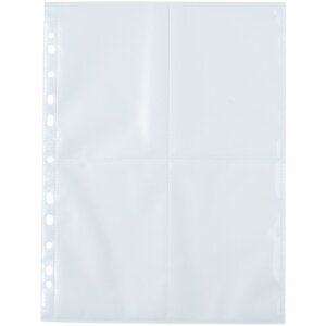 Postkaarthoesjes transparant folie 10x15 (wpk) 10 st.