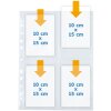 Postkaarthoesjes transparant folie 10x15 (wpk) 10 st.