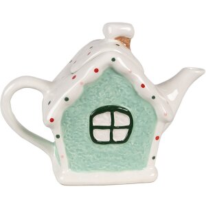 Clayre & Eef 6CETE0143 Theepot 21x10x15 cm 600 ml