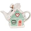Clayre & Eef 6CETE0143 Theepot 21x10x15 cm 600 ml