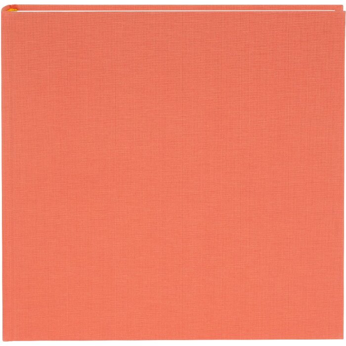 Goldbuch fotoalbum Bella Vista zalm 30x31 cm 60 witte paginas linnen
