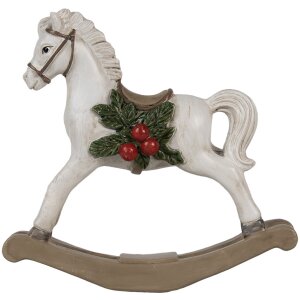Clayre & Eef 6PR4171 Decoratie Hobbelpaard 17x5x16 cm
