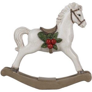 Clayre & Eef 6PR4171 Decoratie Hobbelpaard 17x5x16 cm