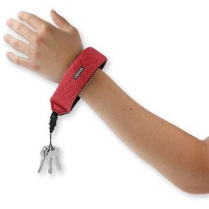 Carson drijvende armband voor 5 sleutels - Rose rood