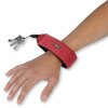 Carson drijvende armband voor 5 sleutels - Rose rood