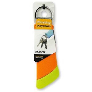 Carson FA-30(AS) Drijvende sleutelhanger oranje geel neopreen