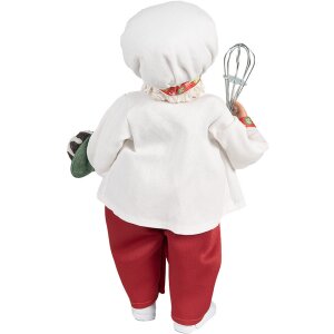Clayre & Eef 65584 Decoratie Kerstman 17x11x27 cm