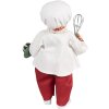 Clayre & Eef 65584 Decoratie Kerstman 17x11x27 cm