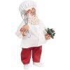 Clayre & Eef 65584 Decoratie Kerstman 17x11x27 cm