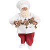 Clayre & Eef 65585 Decoratie Kerstman 17x12x27 cm