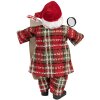 Clayre & Eef 65586 Decoratie Kerstman 16x10x27 cm