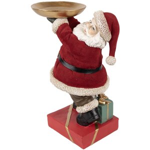 Clayre & Eef 6PR4300 Decoratie Kerstman 17x13x26 cm
