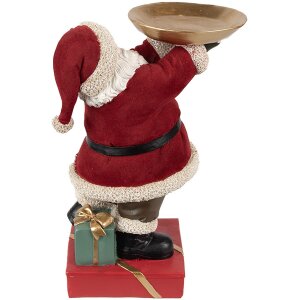 Clayre & Eef 6PR4300 Decoratie Kerstman 17x13x26 cm