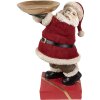 Clayre & Eef 6PR4300 Decoratie Kerstman 17x13x26 cm