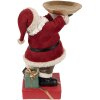 Clayre & Eef 6PR4300 Decoratie Kerstman 17x13x26 cm