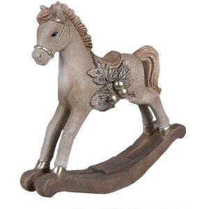 Clayre & Eef 6PR4170 Decoratie Hobbelpaard 17x5x16 cm