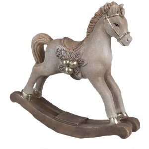 Clayre & Eef 6PR4170 Decoratie Hobbelpaard 17x5x16 cm