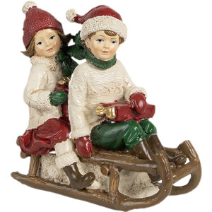 Clayre & Eef 6PR4182 Decoratie kinderen op slee...