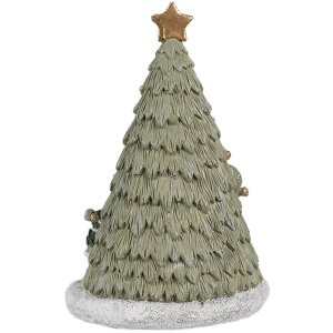 Clayre & Eef 6PR4190 Decoratie Muizenfamilie LED 12x10x17 cm