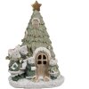 Clayre & Eef 6PR4190 Decoratie Muizenfamilie LED 12x10x17 cm