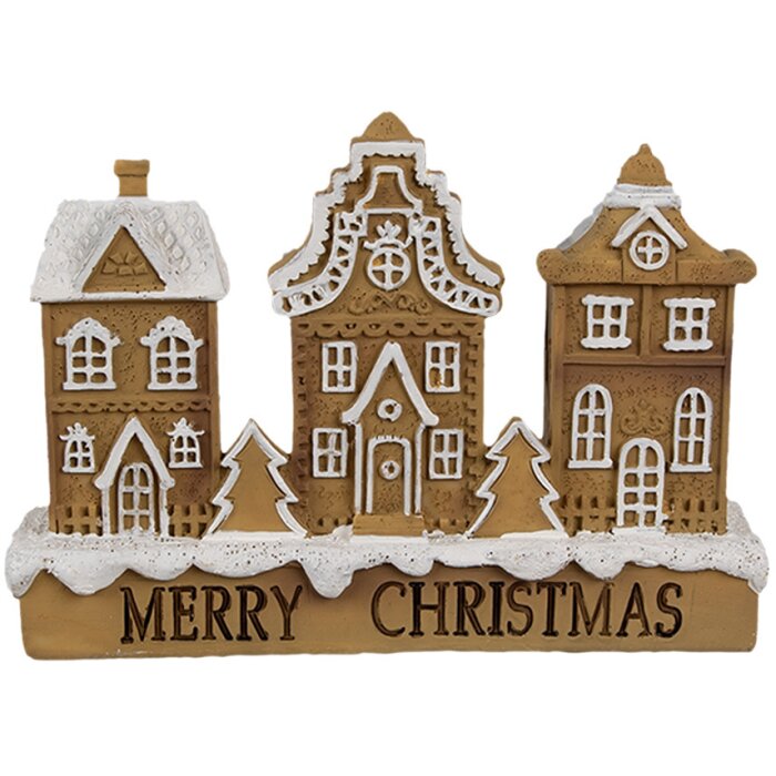 Clayre & Eef 6PR4194 Decoratie Huis 13x4x10 cm
